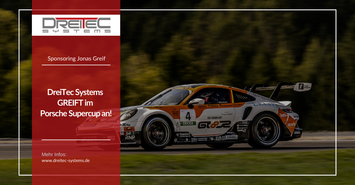DreiTec Systems im Porsche-Cup