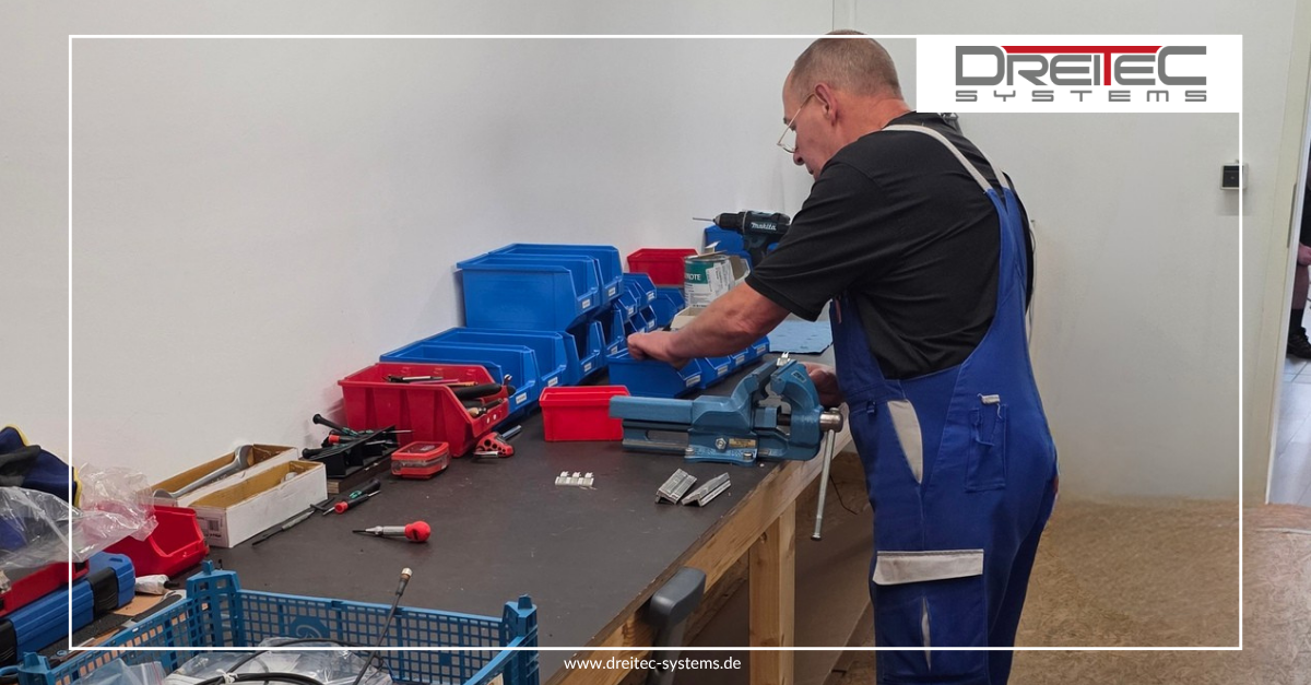 Detailgenaue Fertigung von Ersatzteilen bei DreiTec Systems Detailgenaue Fertigung von Ersatzteilen bei DreiTec Systems